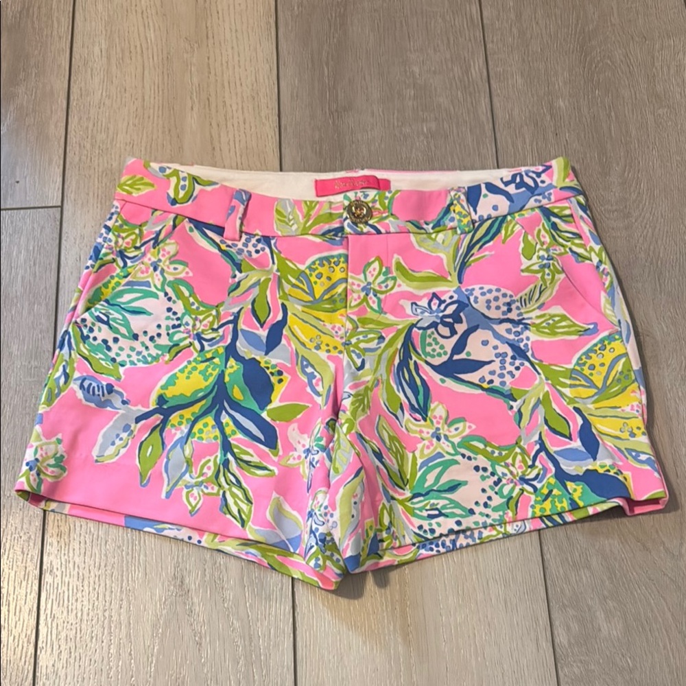 Lilly Pulitzer Callahan Knit Shorts Size 0